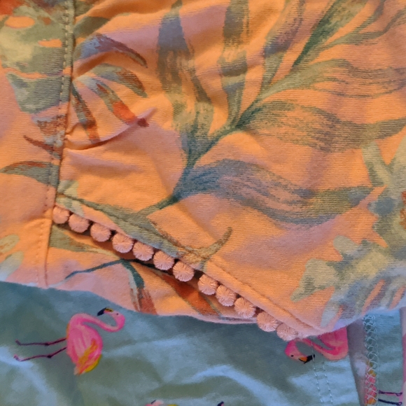 🌈4T girls Oshkosh B'Gosh set of 2 cotton shorts - Picture 2 of 8